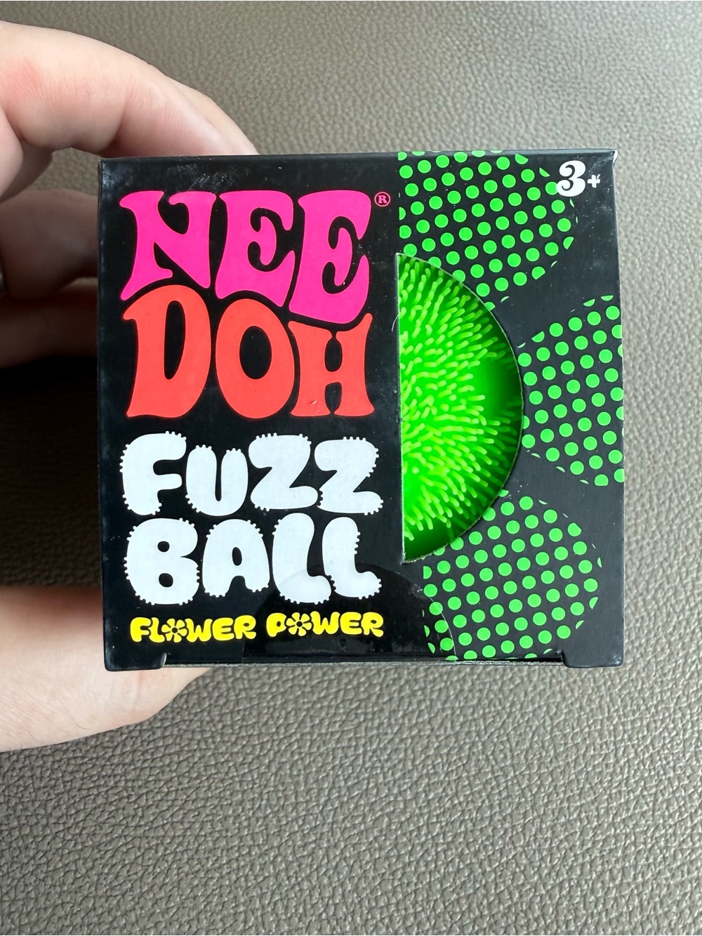 Green NeeDoh FuzzBall